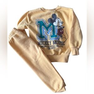 Disney Yellow Mickey Mouse Kids Matching Set